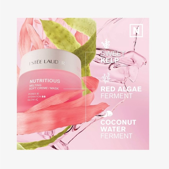 ESTEE LAUDER NUTRITIOUS MELTING SOFT CREME MASK NEW - Picture 4 of 8